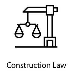  Construction Law Vector 