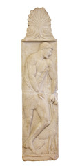 Marble relief tombstone stele so-called Stele Borgia