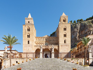Fototapeta na wymiar The Cathedral of Cefalu