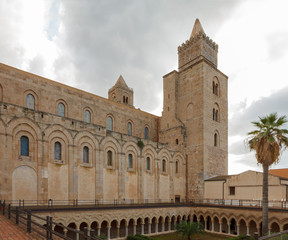 Cloister Of The Cathedral of Chefalu