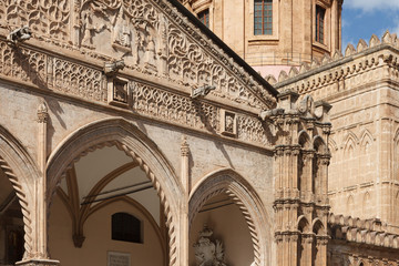 South portico of cathedral of Palermo