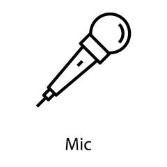  Singing Mic Vector 