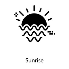  Sunrise Solid Vector 
