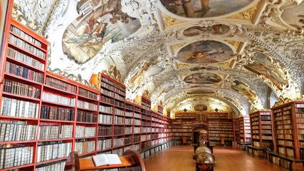 PRAGUE - Strahov Convent Library, CZECH REPUBLIC