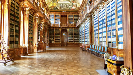 PRAGUE - Strahov Convent Library, CZECH REPUBLIC
