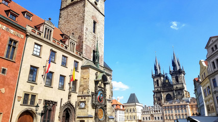 Obraz premium Old Town Square in Prague, Czech republic