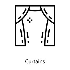  Window Curtains Vector 