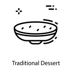  Traditional Dessert Vector 