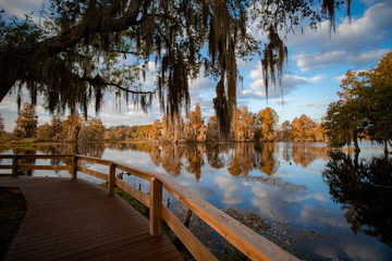 riverwalk at sunrise 