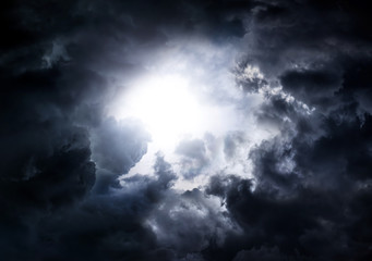 Obraz premium Cloudscape with a Light