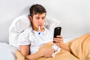 Young Man with a Phone