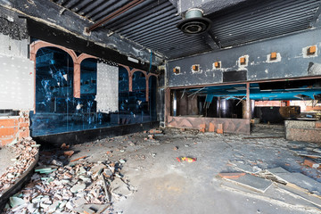 An abandoned discotheque somewhere in Italy