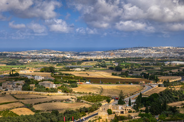 Fototapeta na wymiar Malta Island Landscape