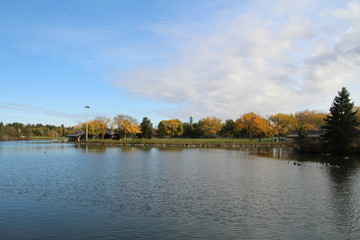 Autumn In The Park, William Hawrelak Park, Edmonton, Alberta