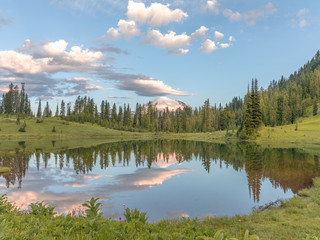 Tipsoo Lake and Mt Rainier