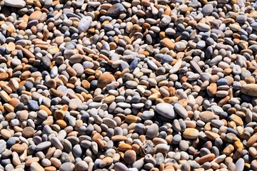pebbles on the beach