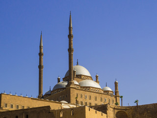 Fototapeta na wymiar Mosque of Muhammad Ali, Cairo Citadel, Egypt
