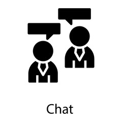  Business Chat Vector 