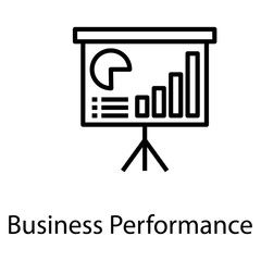 Business Performance Vector 