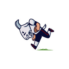 The Goat American Football Player