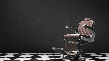 Stylish Vintage Barber Chair