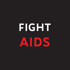 Design about World AIDS Day in Vector Illustration
