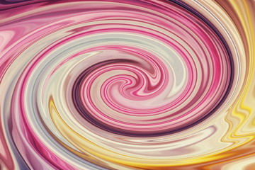 Abstract spiral texture illustration. Color Waves background. Modern design for banner, flyer, poster, wallpaper, brochure, smartphone screen