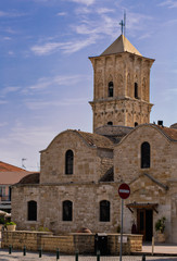 Fototapeta na wymiar Church of Saint Lazarus, Larnaca view