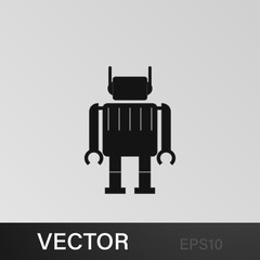 robot icon. Element of toys for mobile concept and web apps. Icon for website design and development, app development. Premium icon