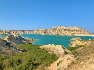 Fototapeta premium Paisaje Lunar, Librilla, España