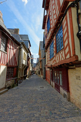 Ruelle de Viitré, Ile-et-Vilaine, Bretagne, France