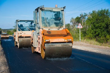 Construction of a new road