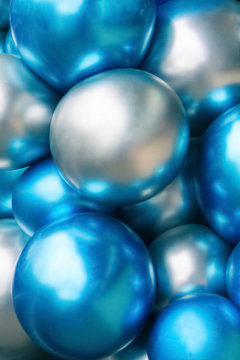 Beautiful festive background with great balloons