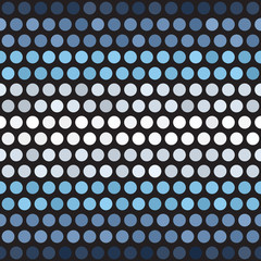 Striped polka dot pattern. Seamless vector background