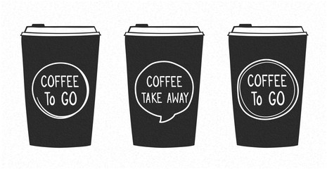 Hand Drawn Coffee Cups