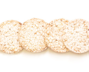  ricecookies isolated on white background