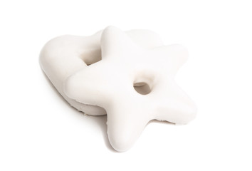 Obraz premium christmas gingerbread cookies isolated