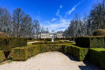Royal gardens of the farm of San Ildefonso