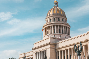 The Capitol in La Habana Vieja, Cuba, Caribe