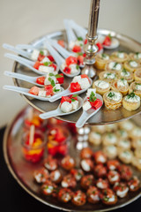 appetizers at a party