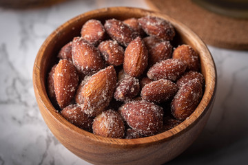 salted almond with whiskey, bar image