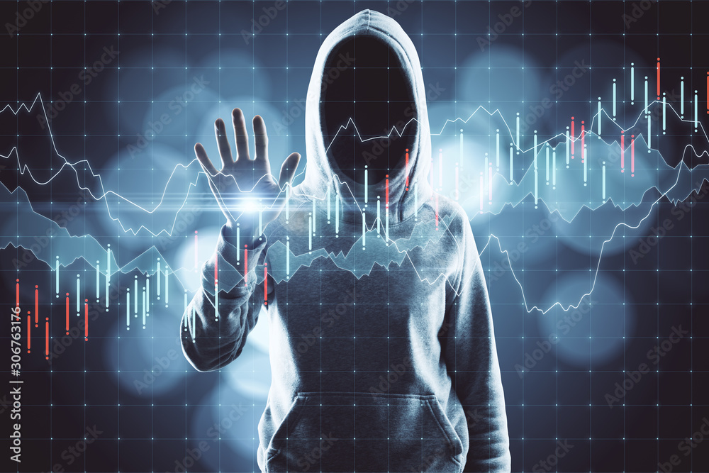Poster Hacker using forex chart