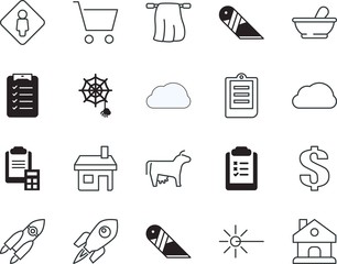 Fototapeta premium clip vector icon set such as: toilet, banking, impact, file, perfect, forex, icons, laser, mammal, towel, human, optic, people, bowl, washcloth, online, gender, hanging, kitchen, pharmacist, add