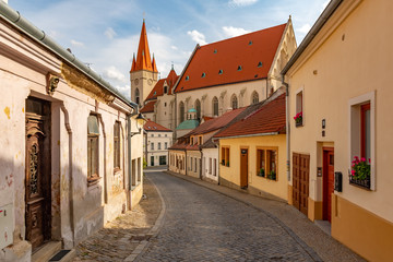Fototapeta na wymiar Beautiful Historic city Znojmo in the Czech Republic, Europe