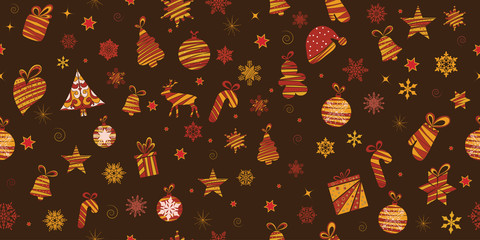  image of Christmas vector on black background.