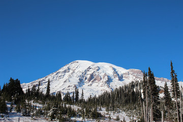winter in the mountains