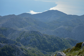 Croatia, Biokovo national park landscape panorama view