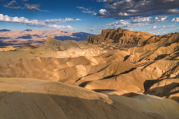 Fototapeta na wymiar Zabriske Point in Death Valley, California, USA during sunny day