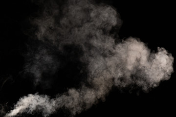 Black and White Diagonal Smoke Cloud