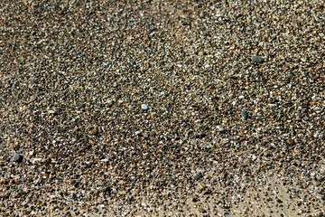 Beach waves and beach sands 